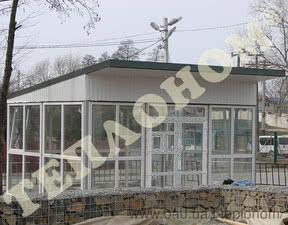 Утеплення торгових павільйонів заливним пінопластом екоізол. &mdash; Теплоном